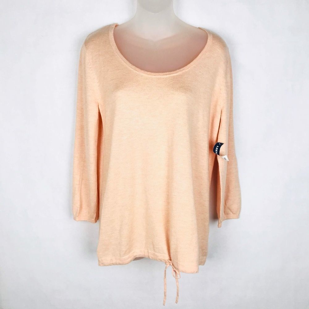 Old Navy 3/4 Sleeve Scoop Neck Sweater